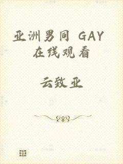 亚洲男同 GAY 在线观看